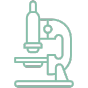 Microscope représentant la formulation et la recherche et développement